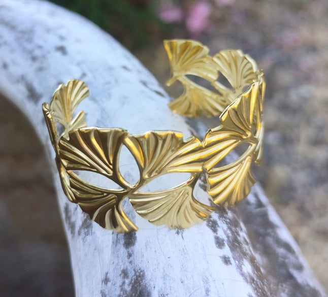 Bracelet manchette Flora