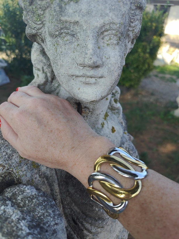 Bracelet manchette Cléophée