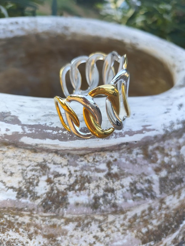 Bracelet manchette Cléophée