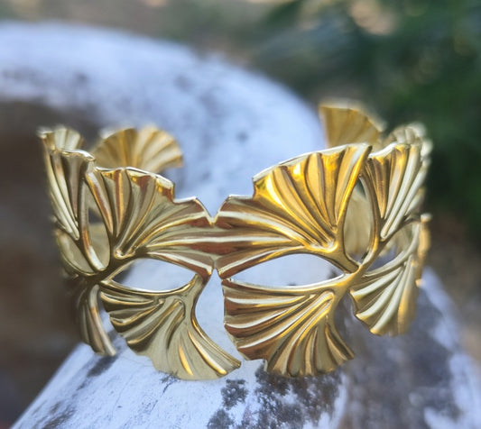Bracelet manchette Flora
